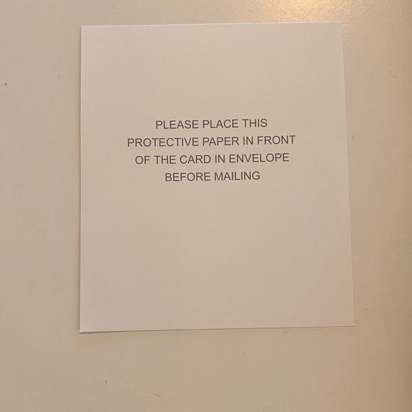 Yellow Baby Booties Card Greeting Card - Picture 4 of 7